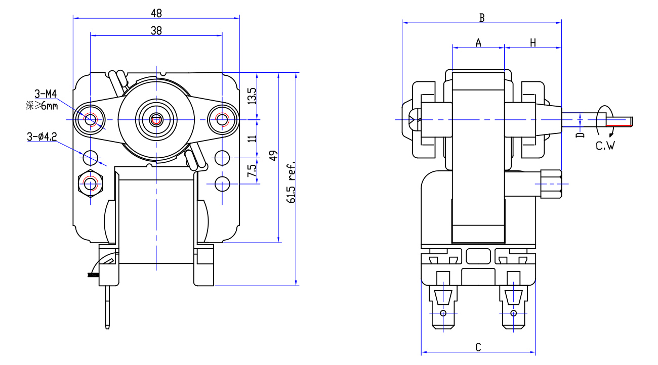 蒸汽烤箱R48-15電機(jī)外形圖（最新）.jpg